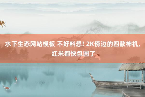 水下生态网站模板 不好料想! 2K傍边的四款神机， 红米都快包圆了